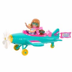 Barbie Chelsea'nin Pervaneli Mini Uçağı Oyun Seti- HTK38
