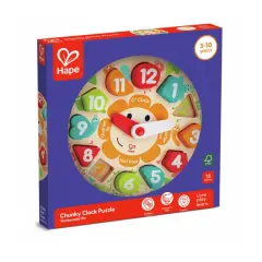 Hape Chunky Saat Yapbozu