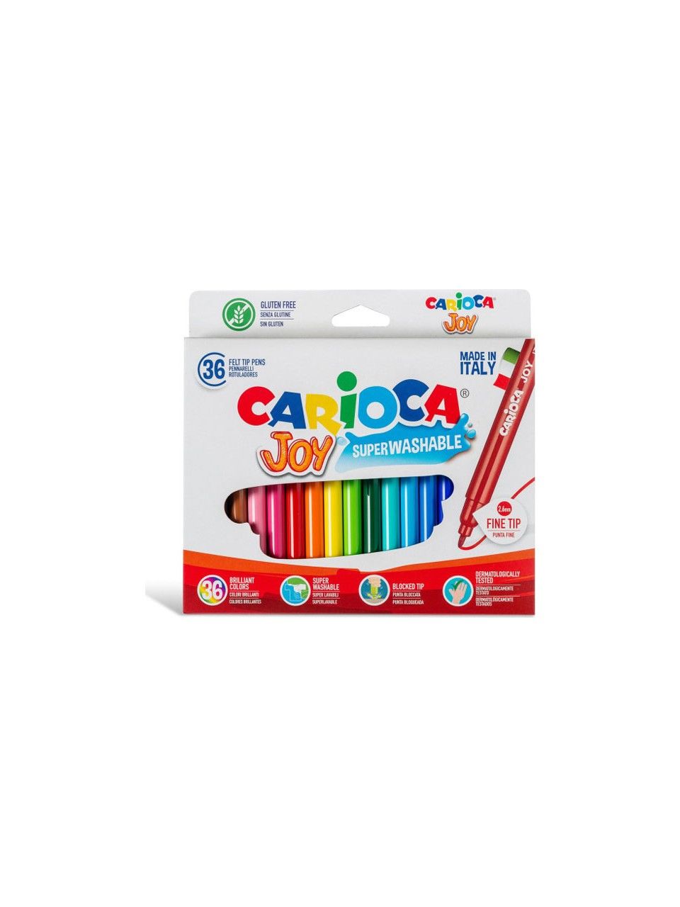 JOY SÜPER YIKANABİLİR KEÇELİ BOYA KALEMİ 36'LI