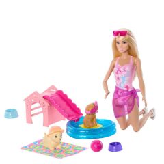 Barbie Köpekçikle Havuz Partisi- JBF35