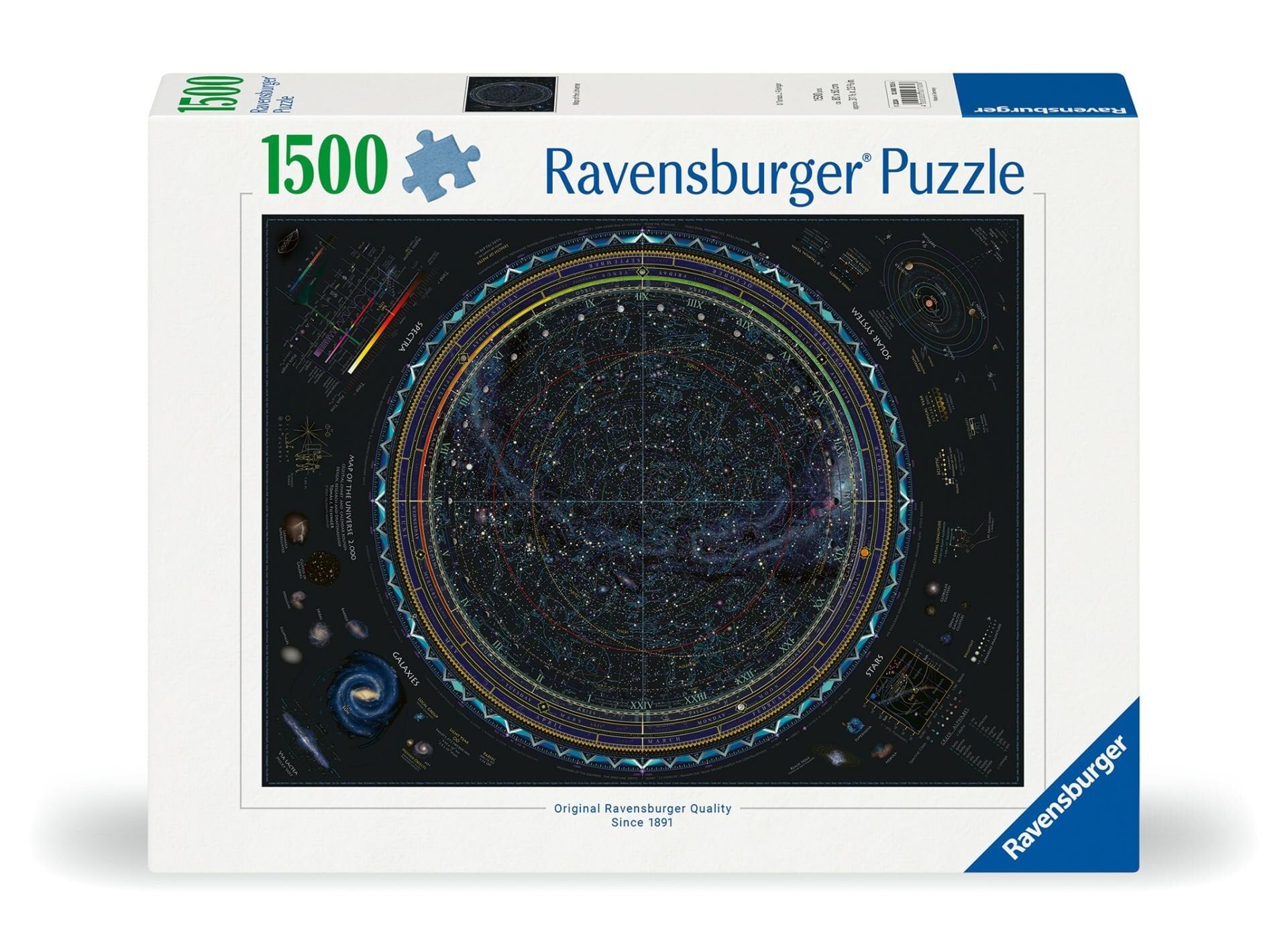 1500 Parça Puzzle Evrenin Haritası (120007036)