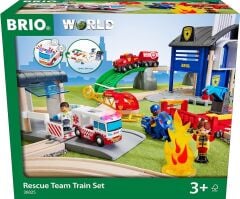 BRIO Kurtarma Ekibi Tren Seti (36025)