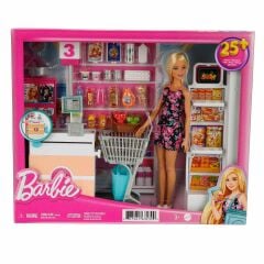 Barbie Süpermarkette Oyun Seti- FRP01