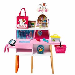 Barbie ve Evcil Hayvan Dükkanı Oyun Seti- GRG90