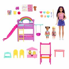 Barbie Skipper Bebek Bakıcılığı Eğlencesi Oyun Seti- HND18