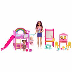 Barbie Skipper Bebek Bakıcılığı Eğlencesi Oyun Seti- HND18