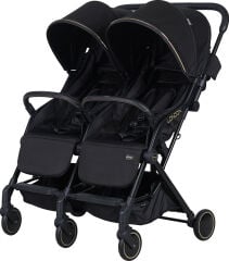 LONDON PREGO İKİZ BEBEK ARABASI SİYAH- 2236