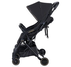 LONDON PREGO İKİZ BEBEK ARABASI SİYAH- 2236