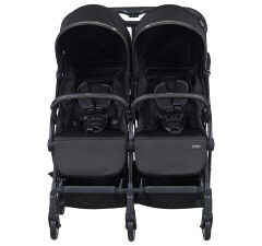 LONDON PREGO İKİZ BEBEK ARABASI SİYAH- 2236