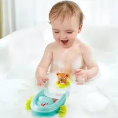 Hape Çek-Bırak Tekne ve Ayıcık - Banyo Oyuncağı
