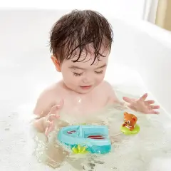 Hape Çek-Bırak Tekne ve Ayıcık - Banyo Oyuncağı