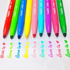 JUMBO SÜPER YIKANABİLİR KEÇELİ BOYA KALEMİ 18'Lİ