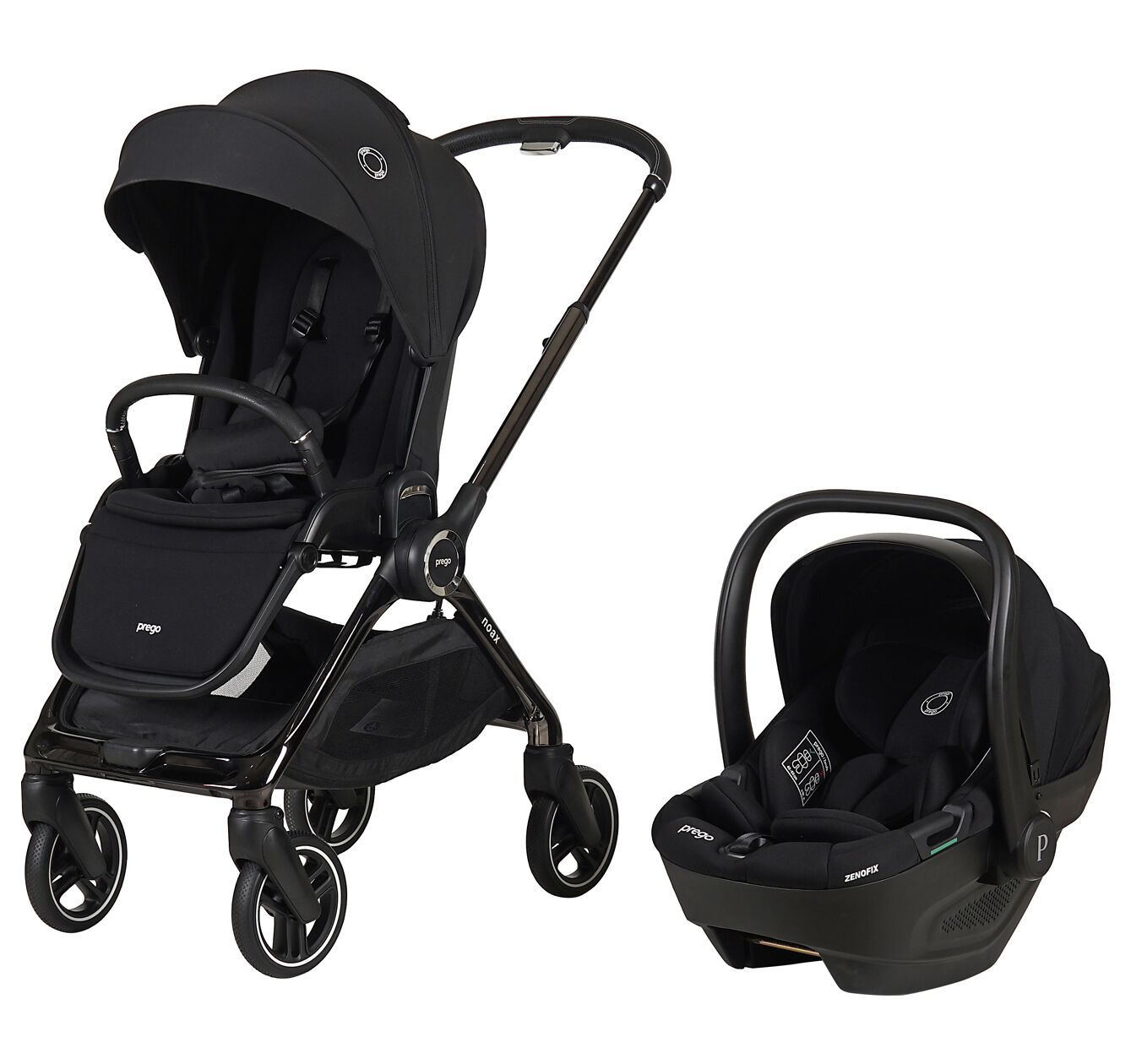 PREGO NOAX İ-SİZE TRAVEL BEBEK ARABASI SİYAH- 2440