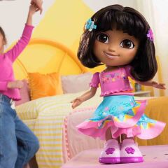 Dora Sesli Benimle Dans Et Dora Bebeği 32 cm