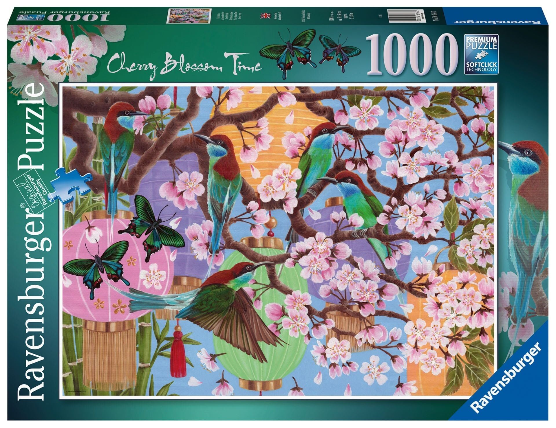 1000 Parça Puzzle Kiraz Çiçekleri (167647)