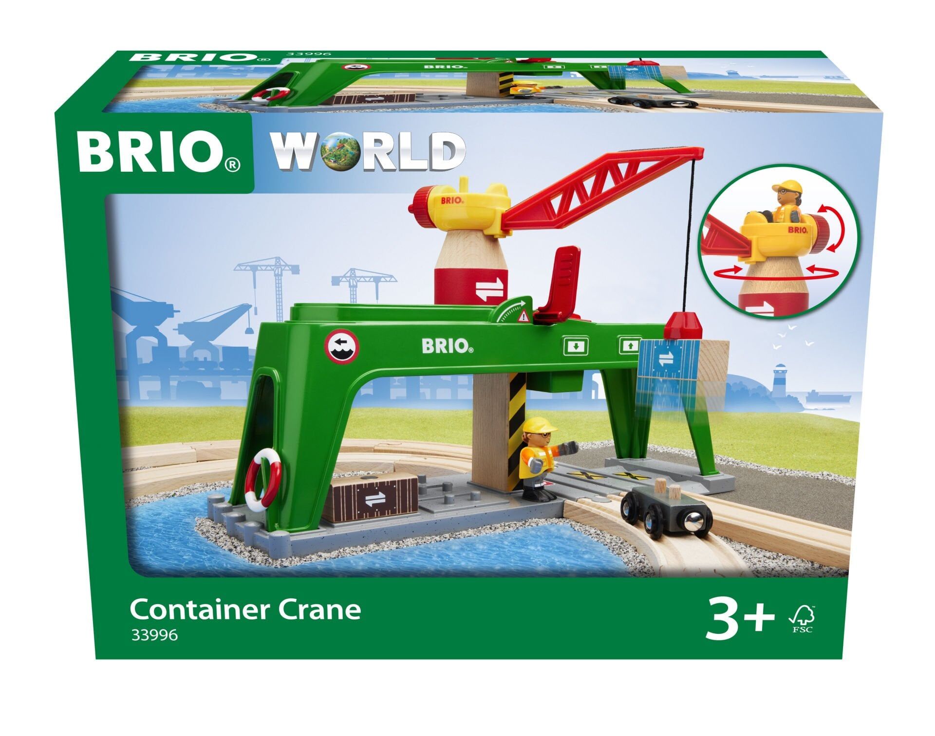 BRIO Konteyner Vinci (33996)