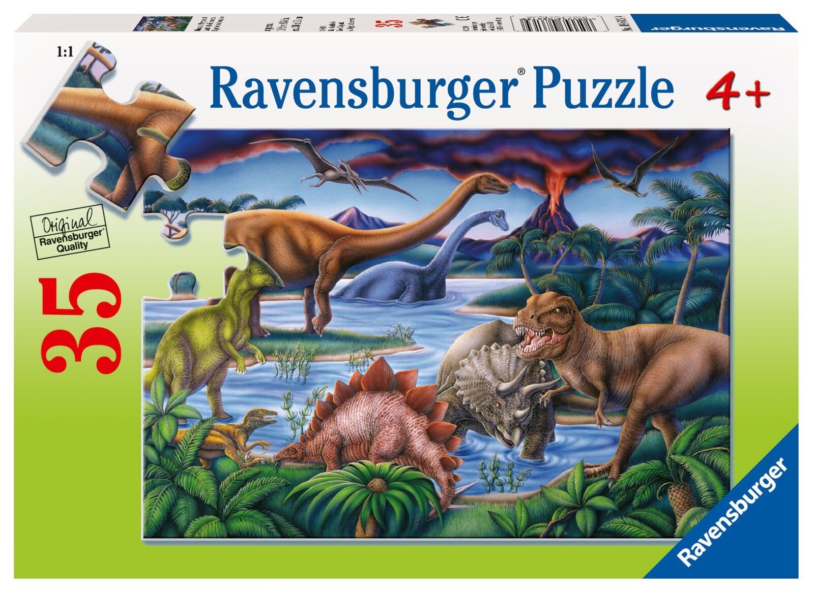 35 Parça Puzzle Dinozorlar (086139)