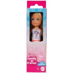Barbie Chelsea Tatilde Bebekleri GLN73 - Sarışın - Denizkızı Atletli Jbg70