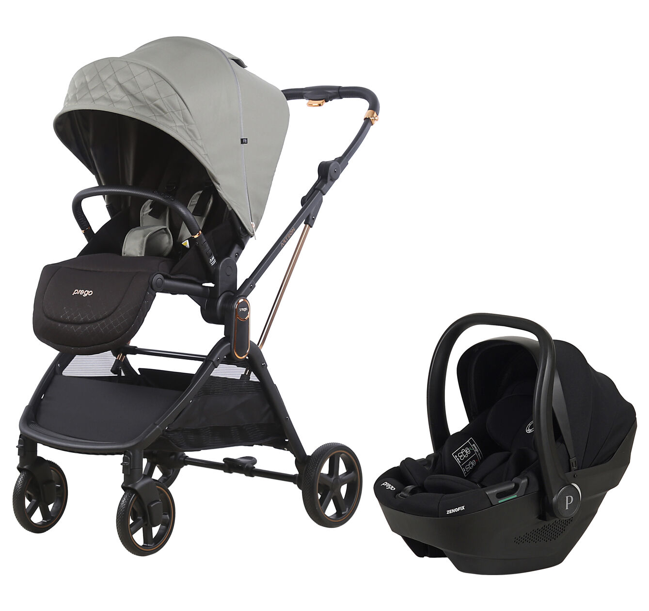 PREGO ARTEON İ-SİZE BEBEK ARABASI YEŞİL- 2410