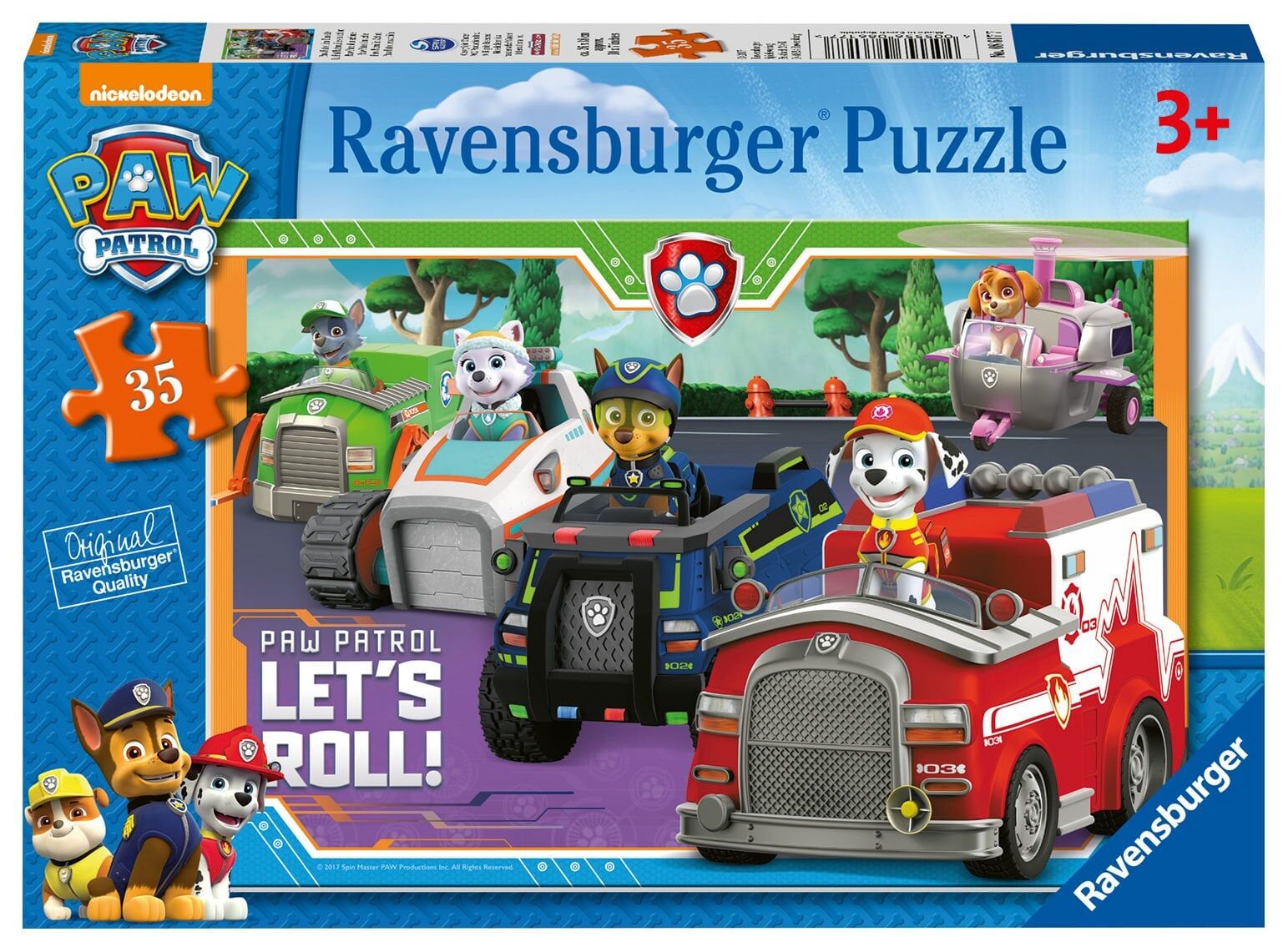 35 Parça Puzzle Paw Patrol (086177)