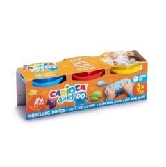 CARİOCA® Bebek Oyun Hamuru 3 Renk X 75 GR 1+ Yaş