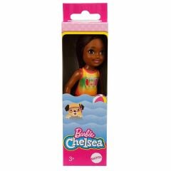 Barbie Chelsea Tatilde Bebekleri GLN73 - Esmer - Dondurma Atletli Ghv56