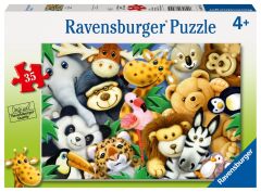 35 Parça Puzzle Peluşlar (087945)