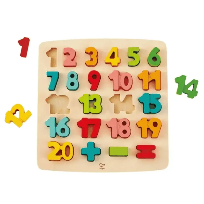 Hape Chunky Puzzle Matematik Yapbozu