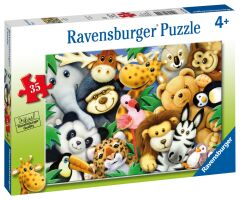 35 Parça Puzzle Peluşlar (087945)
