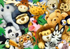 35 Parça Puzzle Peluşlar (087945)