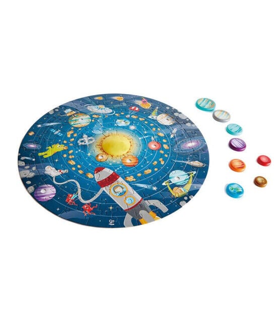 Hape Puzzle Güneş Sistemi Yuvarlak Yapboz