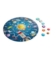 Hape Puzzle Güneş Sistemi Yuvarlak Yapboz