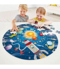 Hape Puzzle Güneş Sistemi Yuvarlak Yapboz