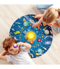 Hape Puzzle Güneş Sistemi Yuvarlak Yapboz