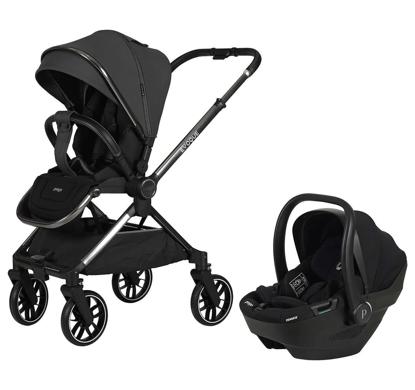 PREGO EVOQUE İ-SİZE BEBEK ARABASI GRİ- 2425