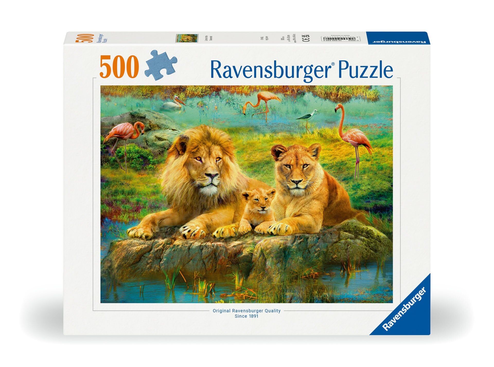 500 Parça Puzzle Aslan Ailesi (120002208)