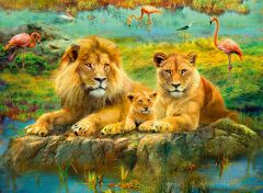 500 Parça Puzzle Aslan Ailesi (120002208)