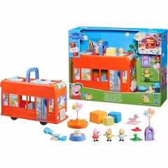 Peppa Pig 2'si 1 Arada Parti Otobüsü F8881