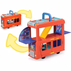 Peppa Pig 2'si 1 Arada Parti Otobüsü F8881