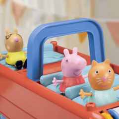 Peppa Pig 2'si 1 Arada Parti Otobüsü F8881
