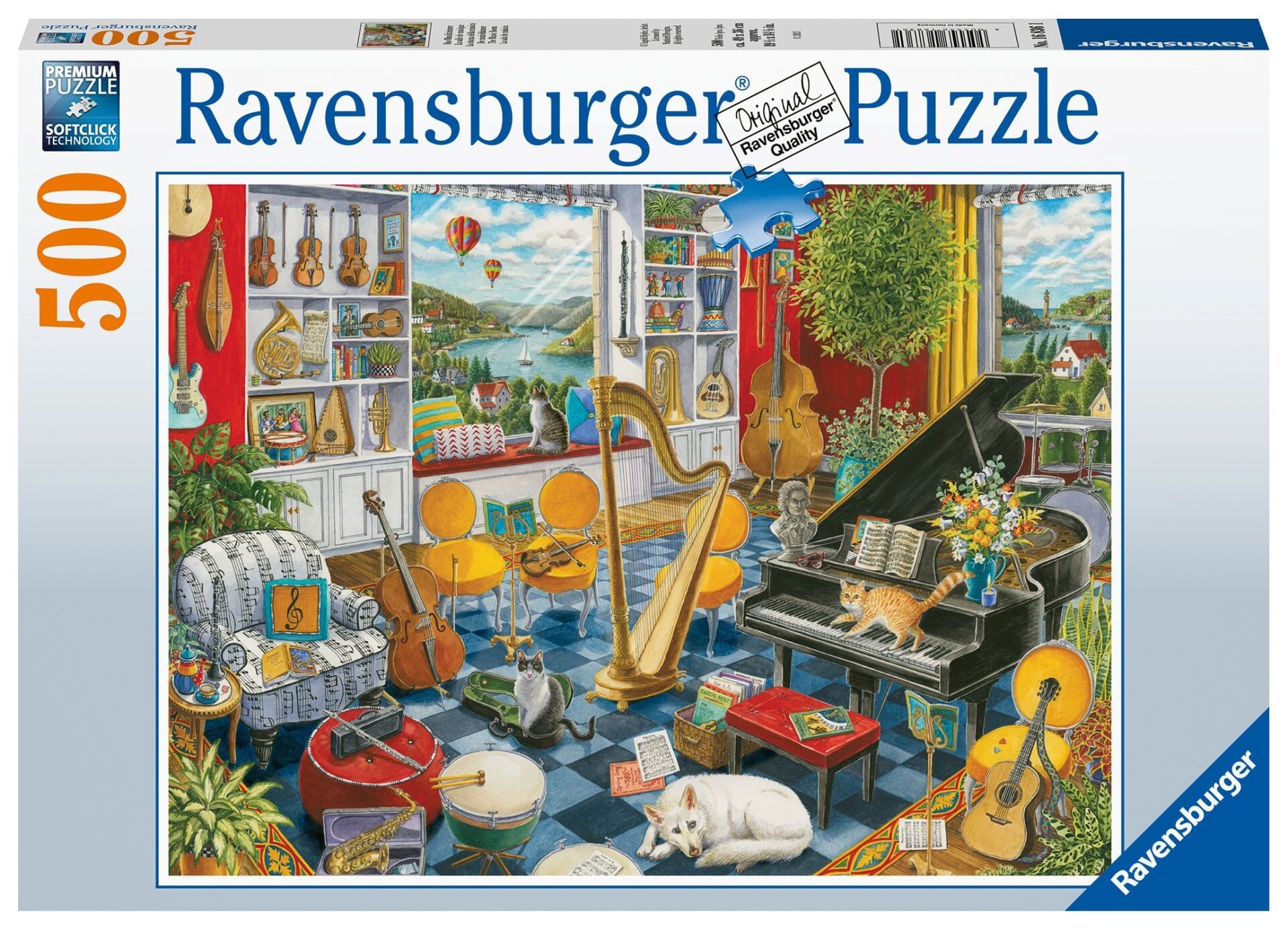 500 Parça Puzzle Müzik odası (168361)
