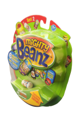 Mighty Beanz™ Seri 2 - Çılgın Fasulyeler 6'lı Paket - İçinde Mega Bean Var!