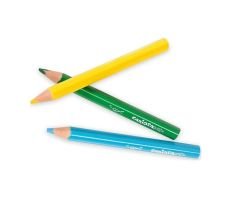 CARİOCA® Jumbo Bebek Üçgen Kuru Boya Kalemi 10'lu 2+ Yaş