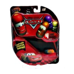 Mighty Beanz™ Cars - Çılgın Fasulyeler 4'lü Paket - Arabalar Filmi Karakterleri