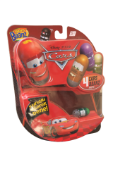 Mighty Beanz™ Cars - Çılgın Fasulyeler 4'lü Paket - Arabalar Filmi Karakterleri