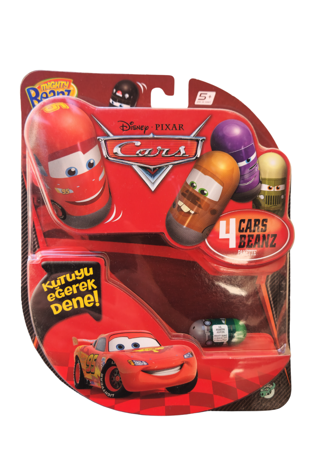 Mighty Beanz™ Cars - Çılgın Fasulyeler 4'lü Paket - Arabalar Filmi Karakterleri