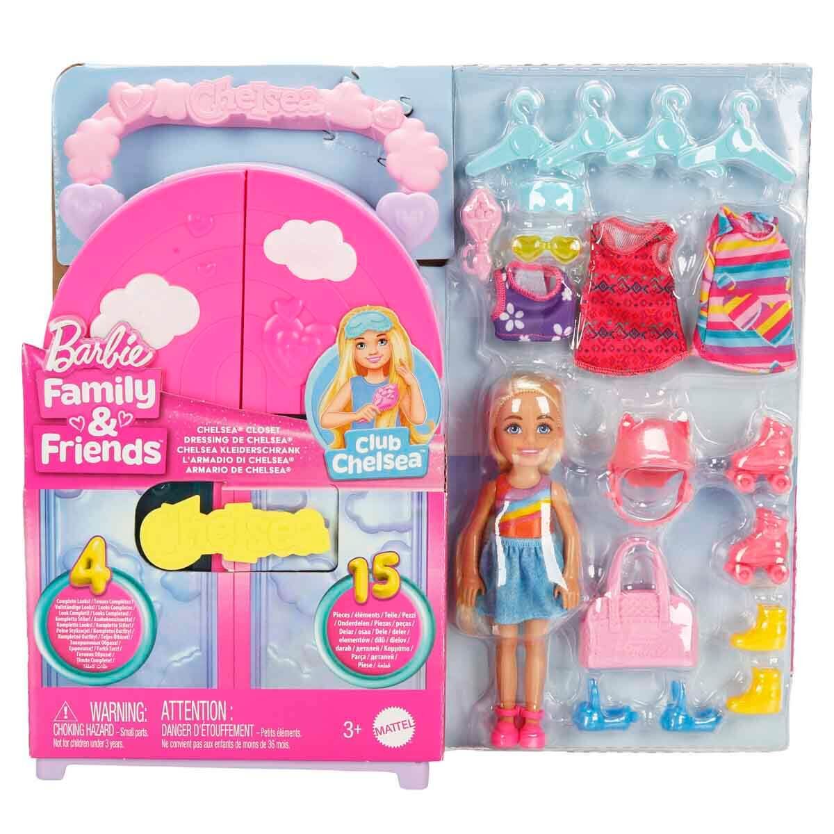 Barbie Chelsea'nin Gardrobu Oyun Seti- HXN03