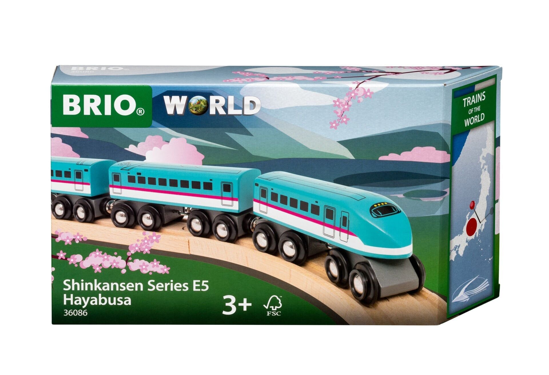 BRIO Shinkansen Hayabusa - Dünya Trenleri Serisi (36086)