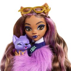 Monster High Ana Karakter Bebekler HPD53 - Sırt Çantalı Clawdeen Wolf- HRP65