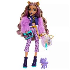 Monster High Ana Karakter Bebekler HPD53 - Sırt Çantalı Clawdeen Wolf- HRP65